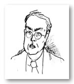後藤利治先生イラスト